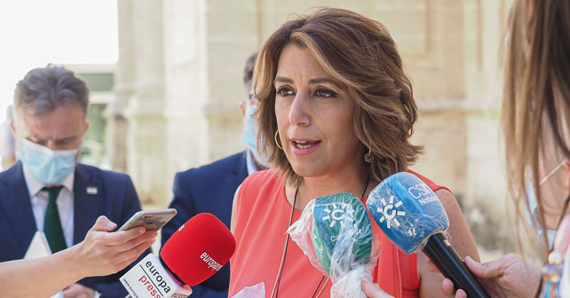 Susana Díaz, secretaria general del PSOE de Andalucía