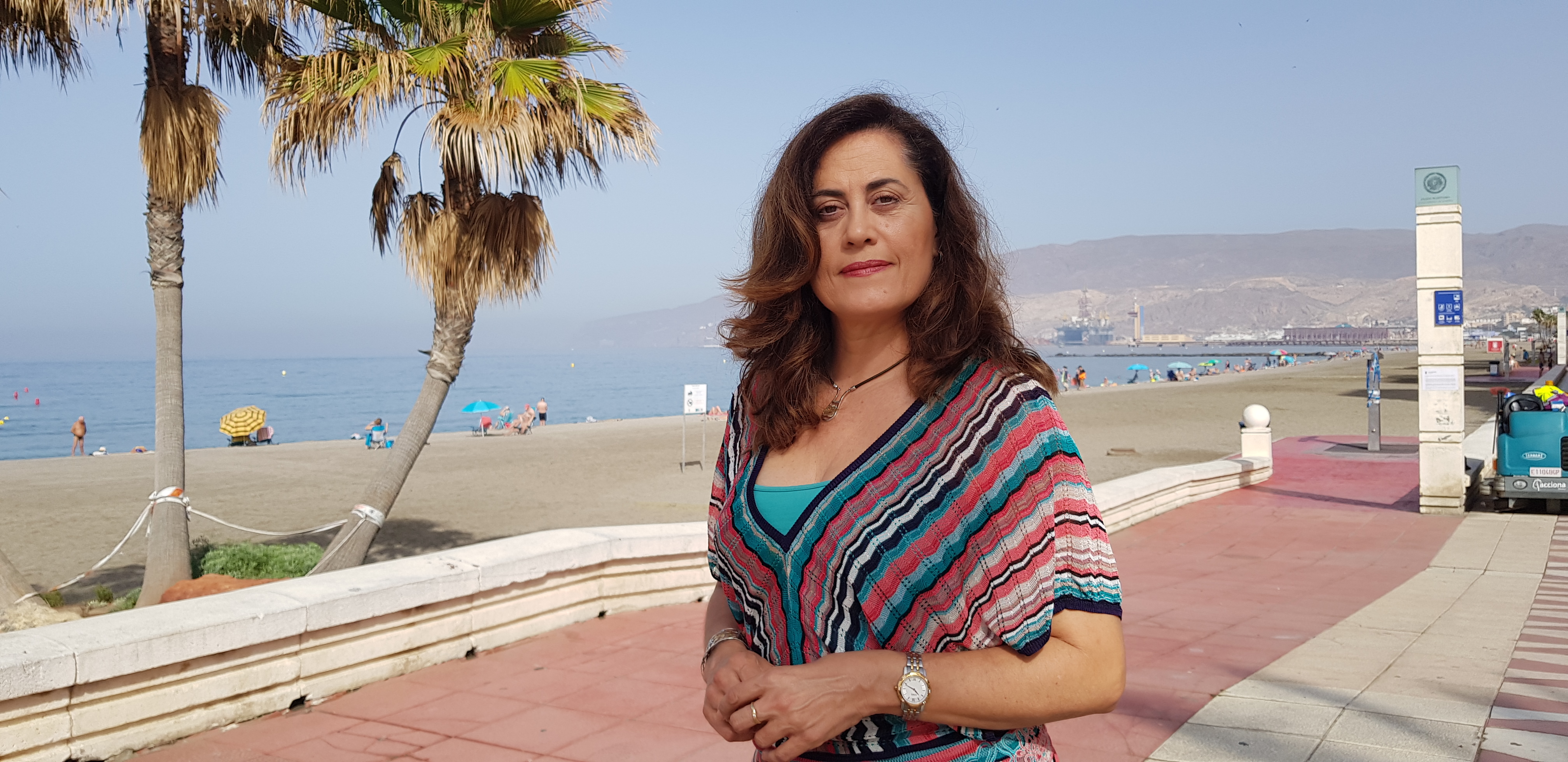 Carmen Aguilar, concejala socialista en el Ayuntamiento de Almería