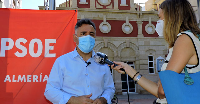 Antonio Ruano, concejal del PSOE en el Ayuntamiento de Almería