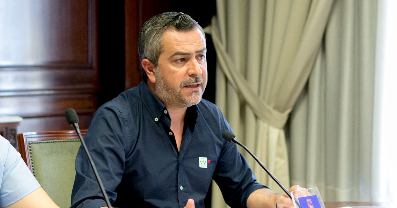 Juan Antonio Lorenzo, portavoz del Grupo Socialista en la Diputación Provincial
