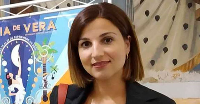 Isabel Núñez, concejala del PSOE en el Ayuntamiento de Vera
