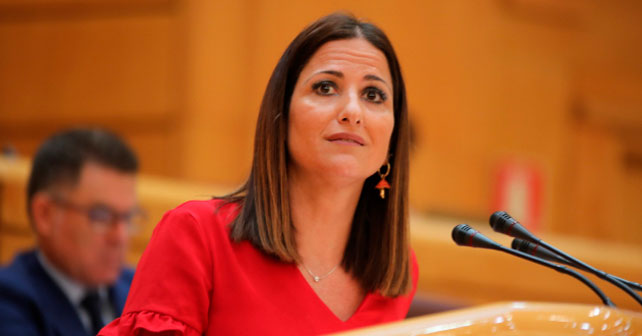 Inés Plaza, portavoz del PSOE de la Comisión de Derechos de la Familia