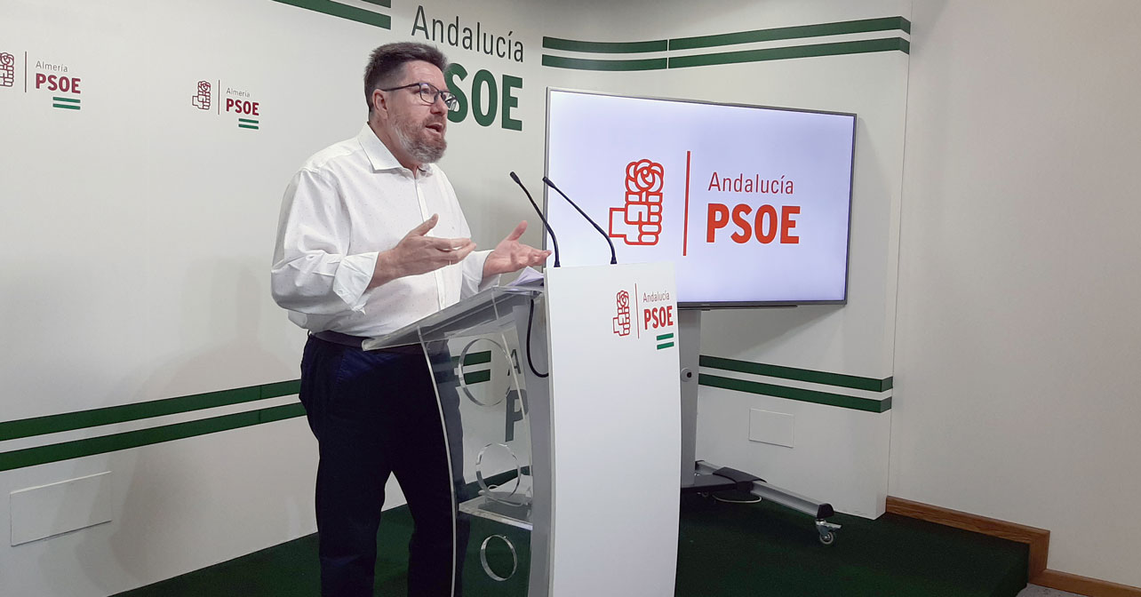 Rodrigo Sánchez Haro en rueda de prensa 2020