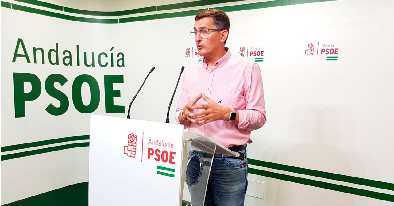 José Luis Sánchez Teruel, secretario general del PSOE de Almería