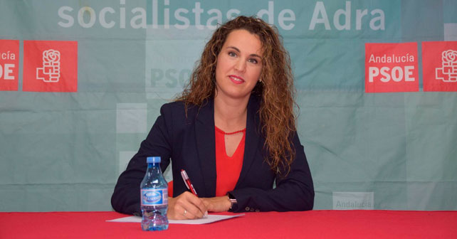 Eva Quintana, concejala del PSOE en el Ayuntamiento de Adra