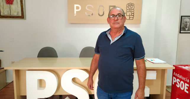 Luis Cáceres, portavoz del PSOE en el Ayuntamiento de Pulpí