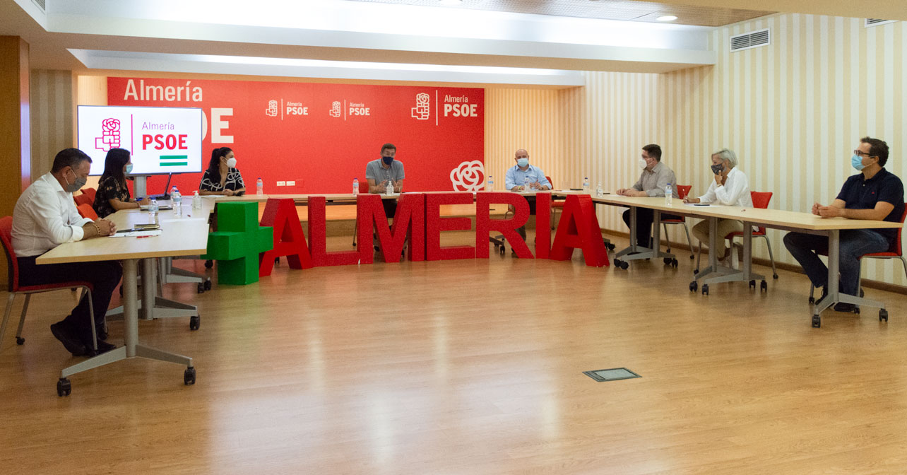 Reunión de la Interparlamentaria del PSOE de Almería