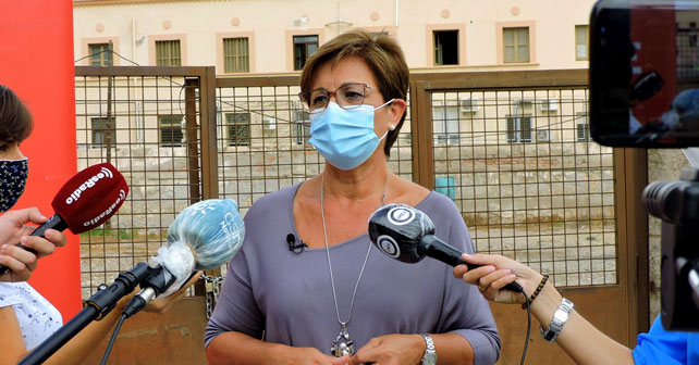 Adriana Valverde, portavoz del PSOE en el Ayuntamiento de Almería