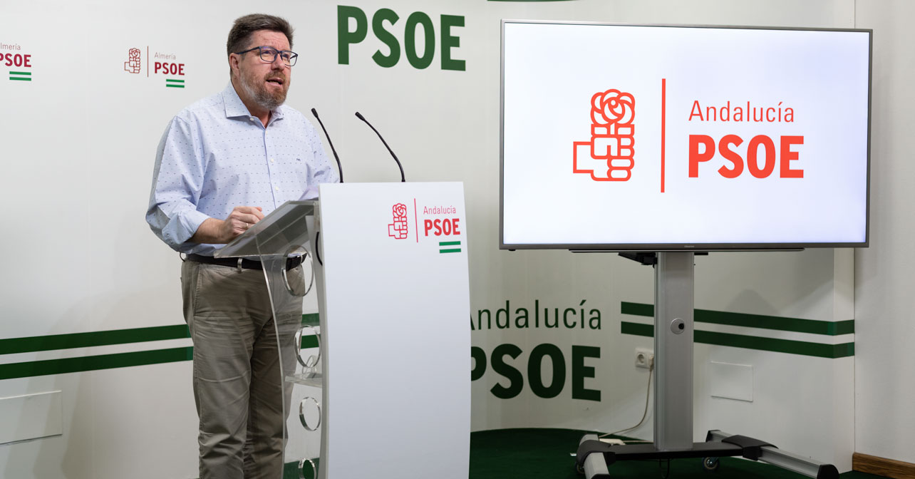 Rodrigo Sánchez Haro, parlamentario andaluz del PSOE de Almería