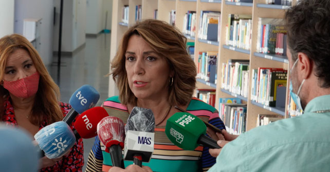 Susana Díaz, secretaria general del PSOE de Andalucía