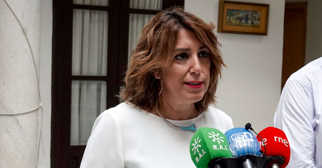 Susana Díaz, secretaria general del PSOE de Andalucía