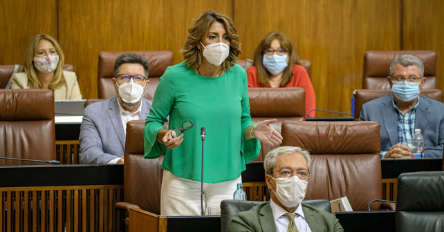 Susana Díaz, secretaria general del PSOE de Andalucía