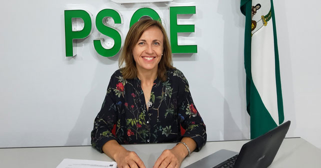 Francisca Fernández, portavoz del PSOE en el Ayuntamiento de Huércal–Overa