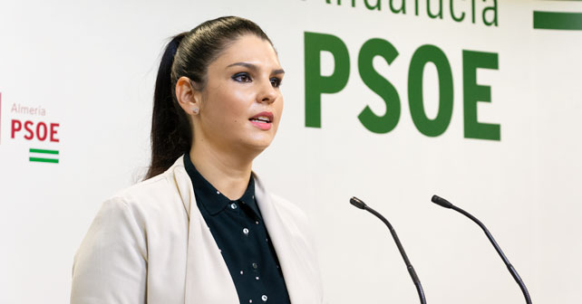 Noemí Cruz, parlamentaria andaluza del PSOE de Almería