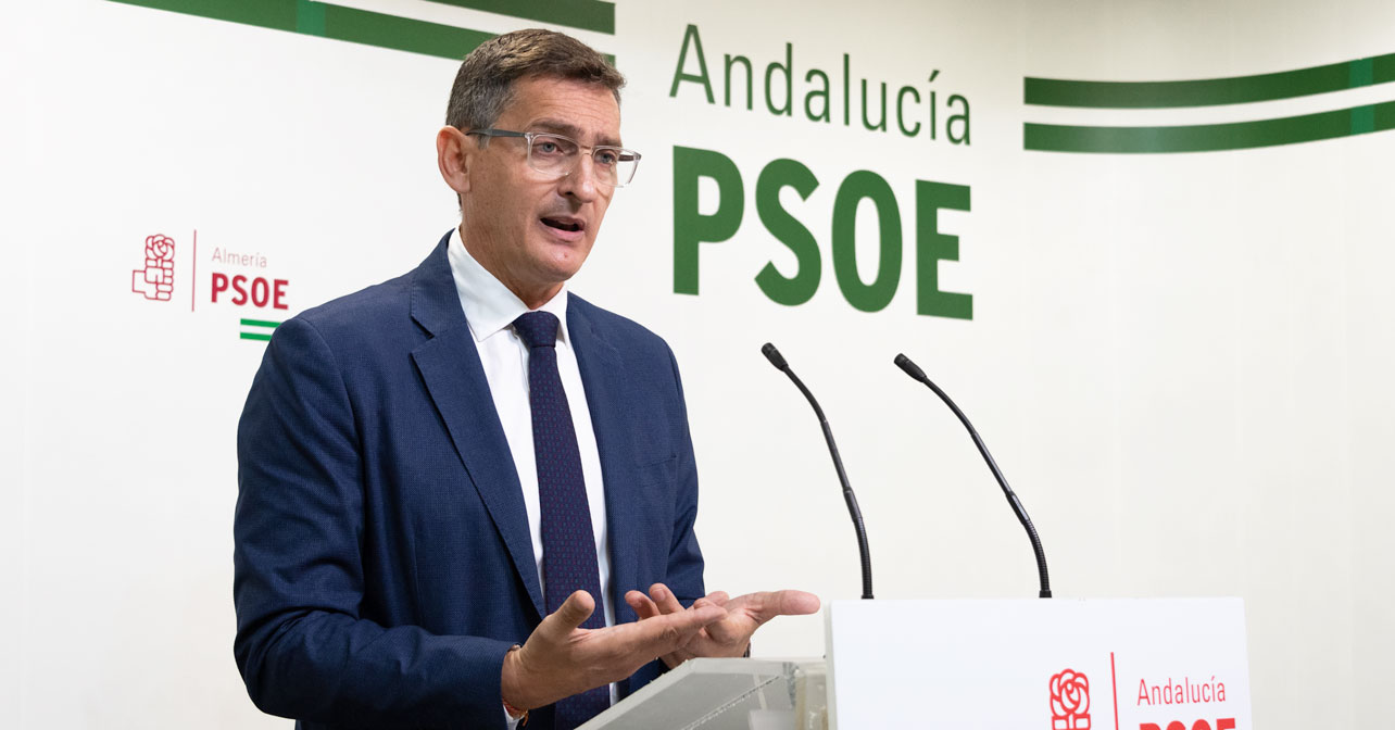 José Luis Sánchez Teruel, secretario general del PSOE de Almería