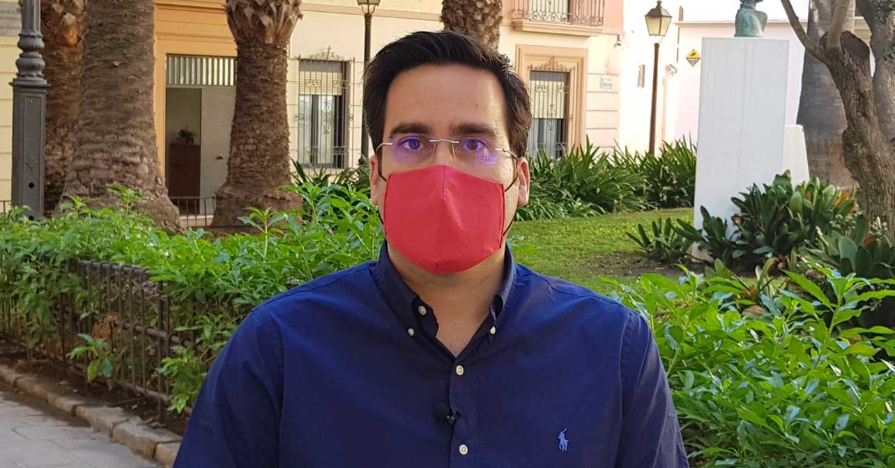 Pedro Díaz, concejal del PSOE en el Ayuntamiento de Almería