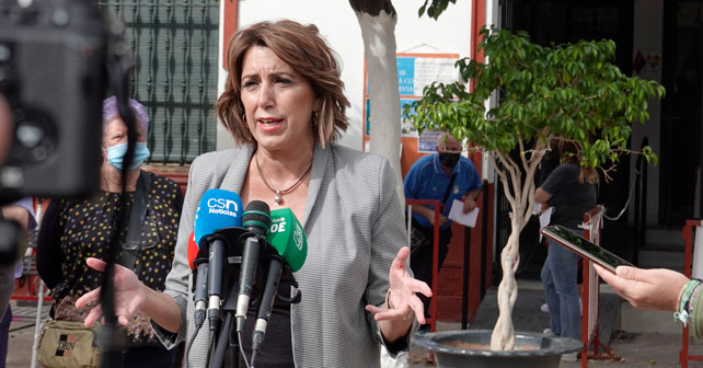 Susana Díaz, secretaria general del PSOE de Andalucía