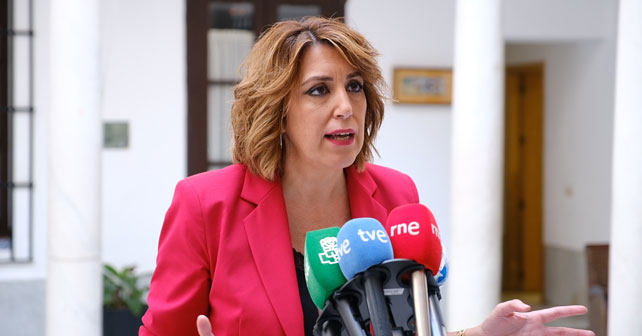 Susana Díaz, secretaria general del PSOE de Andalucía