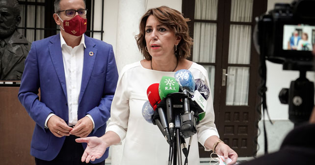 Susana Díaz, secretaria general del PSOE de Andalucía