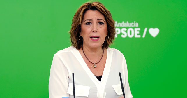 Susana Díaz, secretaria general del PSOE de Andalucía