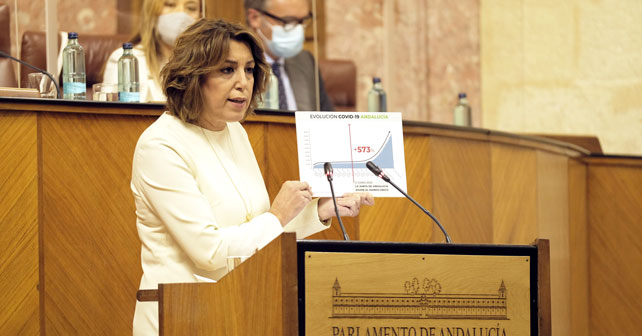 Susana Díaz, secretaria general del PSOE de Andalucía