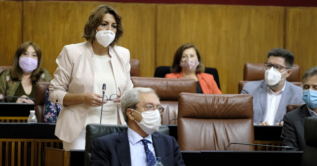 Susana Díaz, secretaria general del PSOE de Andalucía