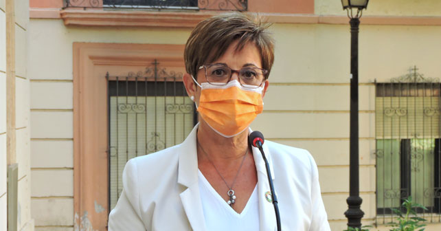 Adriana Valverde, portavoz del PSOE en el Ayuntamiento de Almería