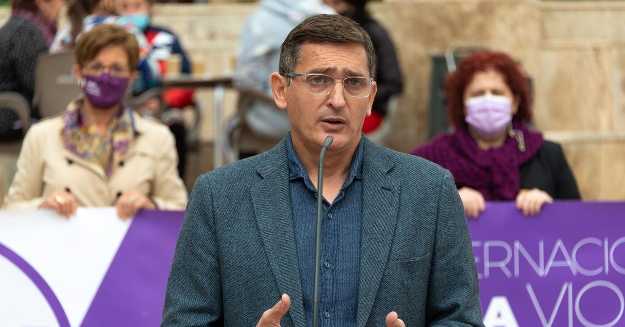 José Luis Sánchez Teruel, secretario general del PSOE de Almería