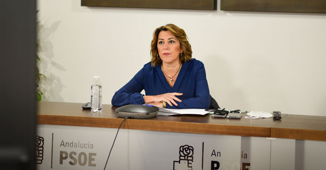 Susana Díaz, secretaria general del PSOE de Andalucía