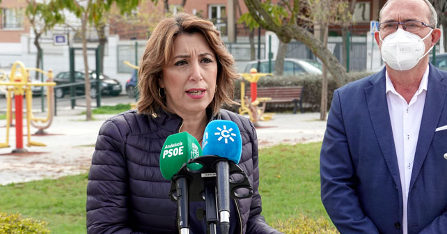 Susana Díaz, secretaria general del PSOE de Andalucía