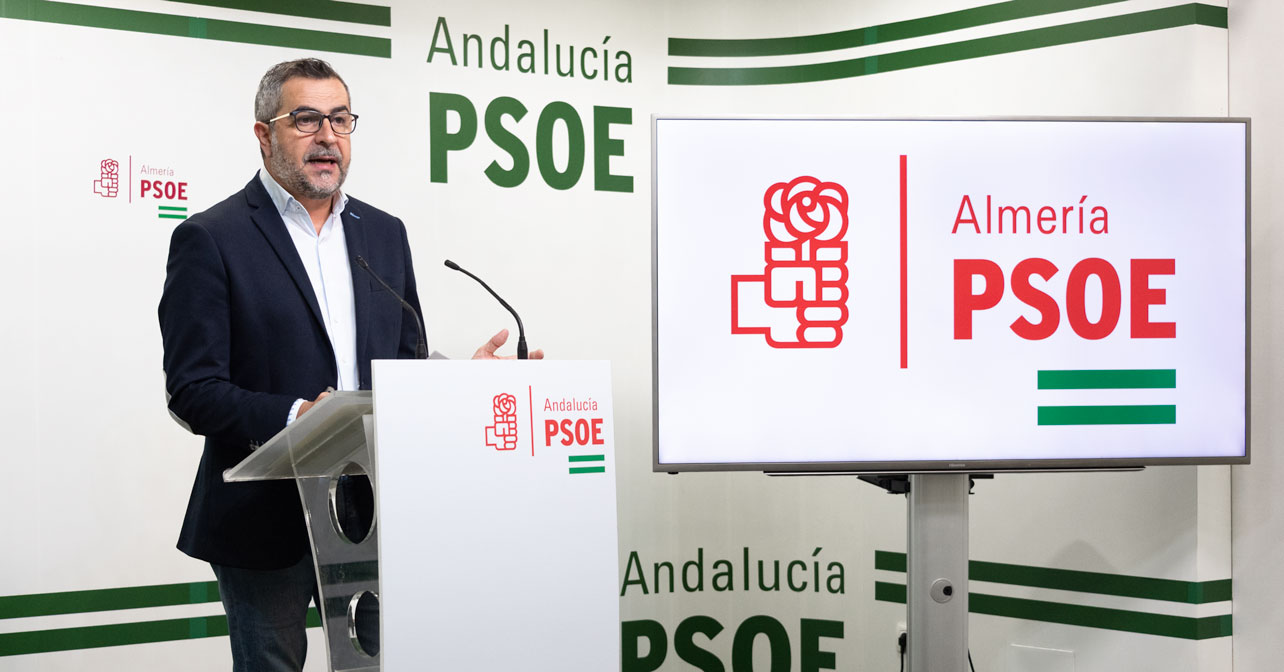 Juan Antonio Lorenzo, portavoz del Grupo Socialista en la Diputación Provincial