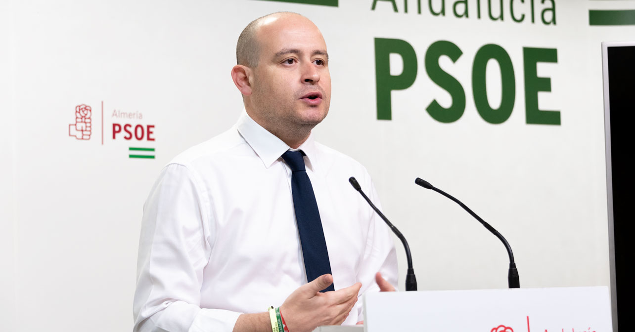 Antonio Martínez, secretario de Organización del PSOE de Almería