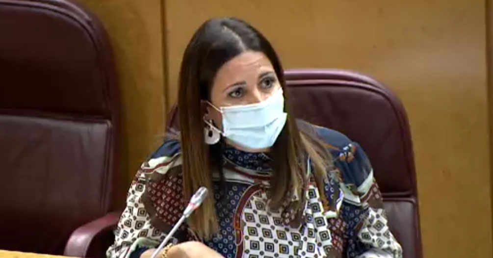 Inés Plaza, senadora del PSOE de Almería