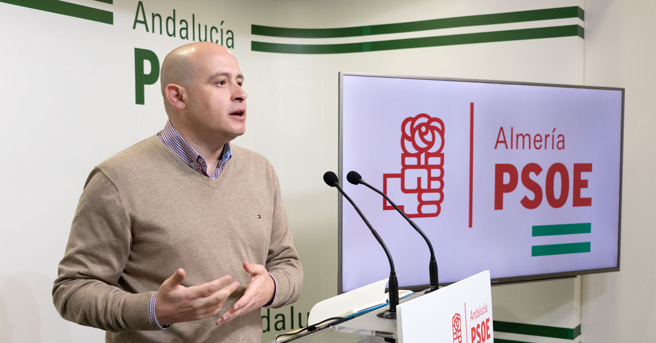 Antonio Martínez, secretario de Organización del PSOE de Almería