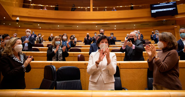 Aprobación en el Pleno del Senado de la LOMLOE