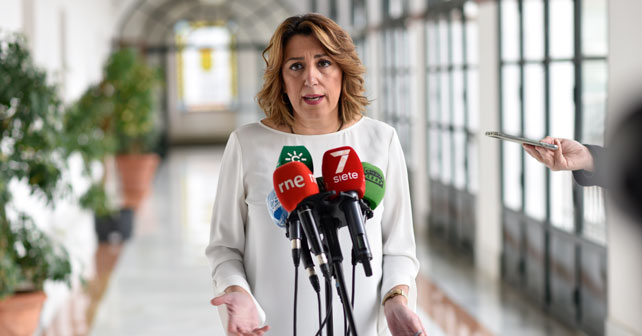 Susana Díaz, secretaria general del PSOE de Andalucía