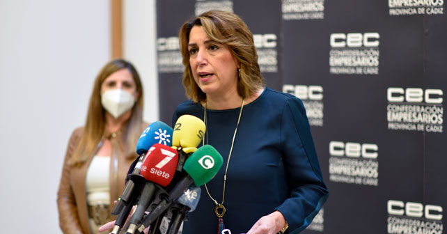 Susana Díaz, secretaria general del PSOE de Andalucía