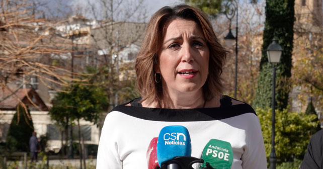 Susana Díaz, secretaria general del PSOE de Andalucía