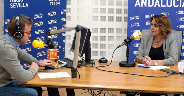 Susana Díaz, secretaria general del PSOE de Andalucía