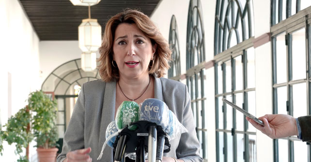 Susana Díaz, secretaria general del PSOE de Andalucía