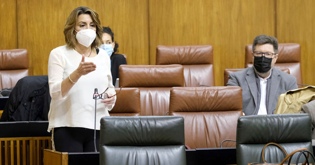 Susana Díaz, secretaria general del PSOE de Andalucía