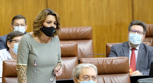 Susana Díaz, secretaria general del PSOE de Andalucía