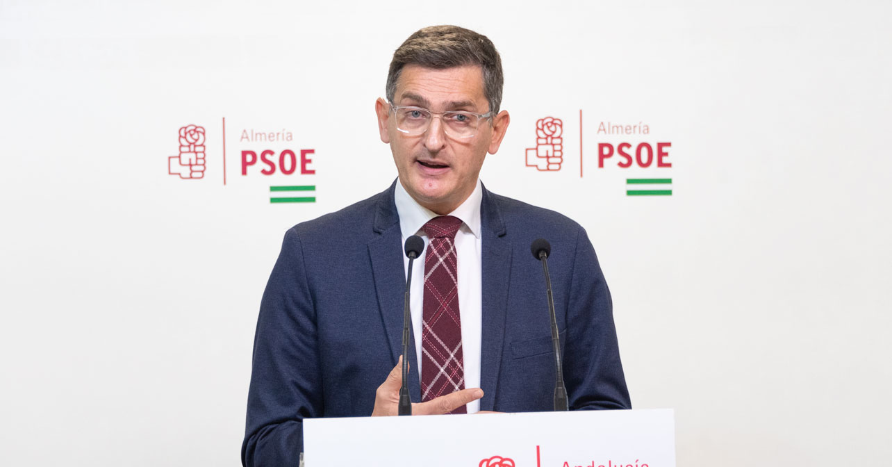 José Luis Sánchez Teruel, secretario general del PSOE de Almería