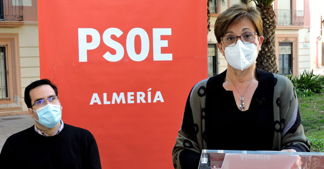 Adriana Valverde, portavoz del PSOE en el Ayuntamiento de Almería