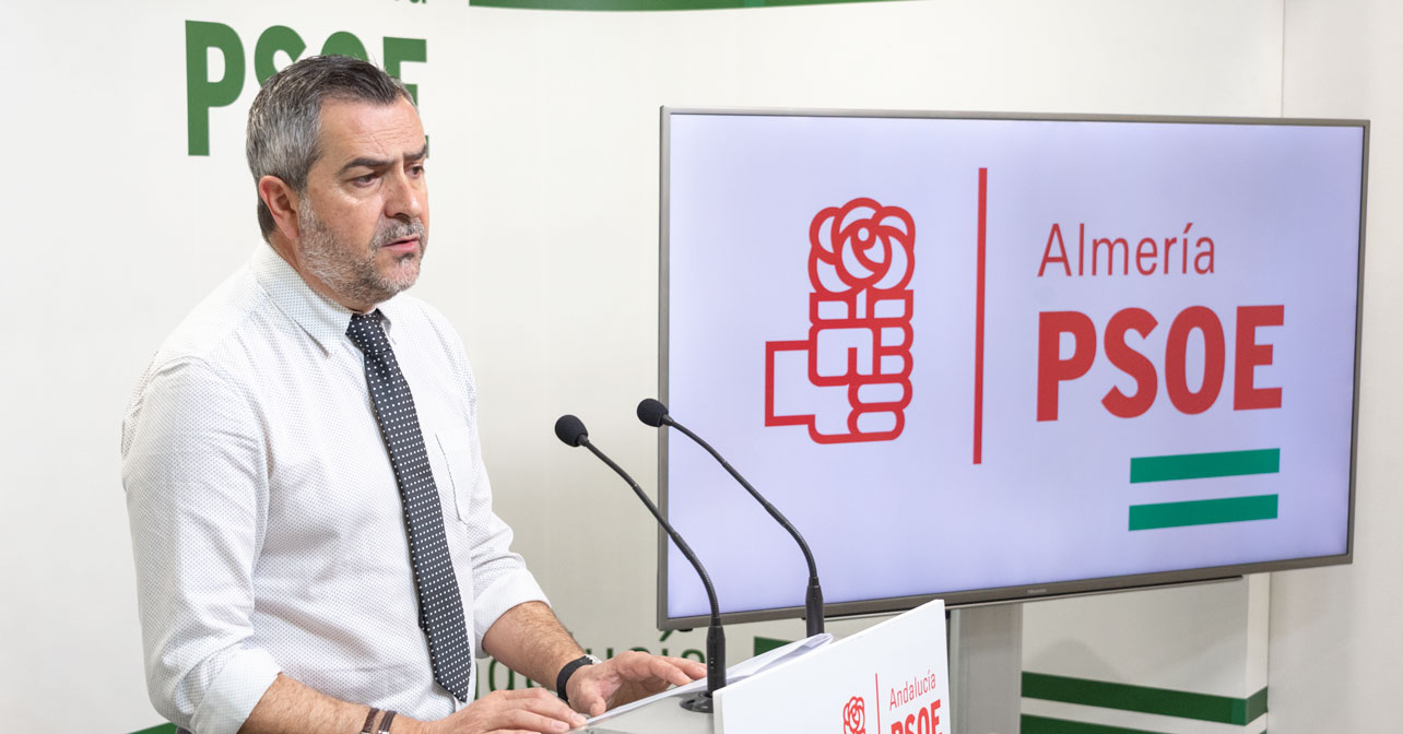 Juan Antonio Lorenzo, parlamentario andaluz y secretario general del PSOE de Almería