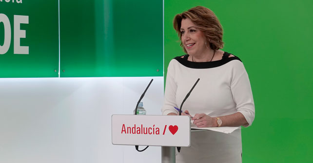 Susana Díaz, secretaria general del PSOE de Andalucía