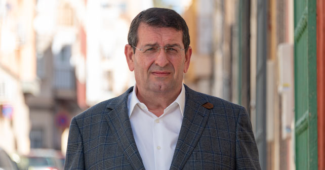 Martín Gerez, portavoz del PSOE en el Ayuntamiento de Vera