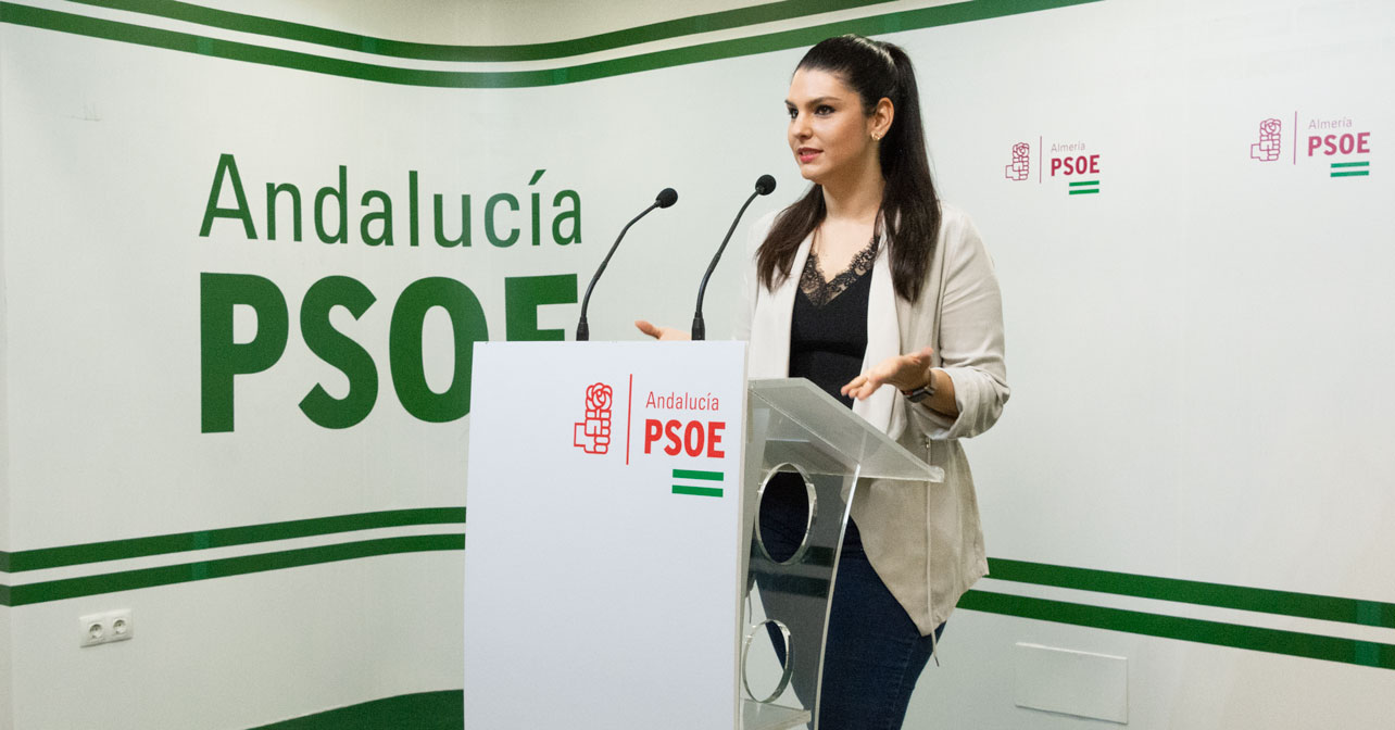 Noemí Cruz, parlamentaria andaluza del PSOE de Almería