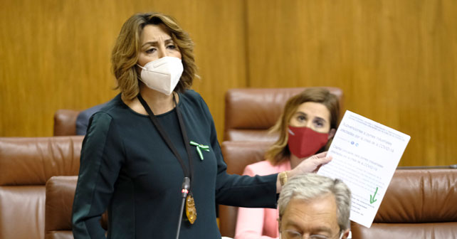 Susana Díaz, secretaria general del PSOE de Andalucía