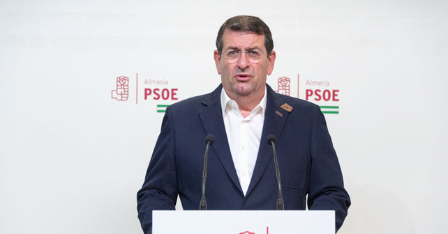 Martín Gerez, portavoz del PSOE en el Ayuntamiento de Vera